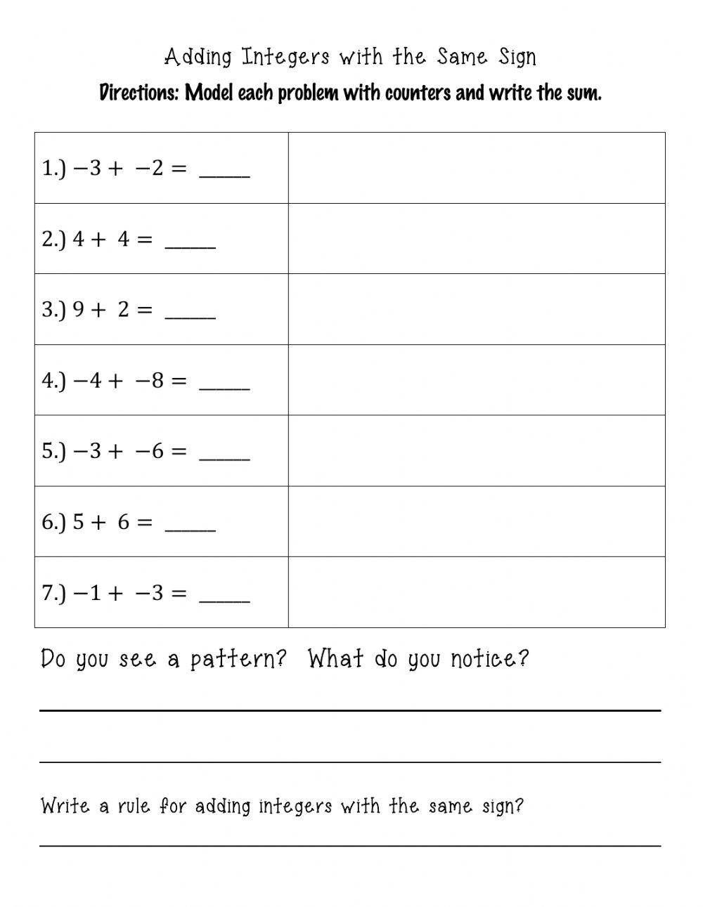 adding-and-subtracting-integers-worksheet-pdf-math-drills-subtraction