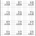 Addition Regrouping 2nd Grade Math Worksheets School Worksheets
